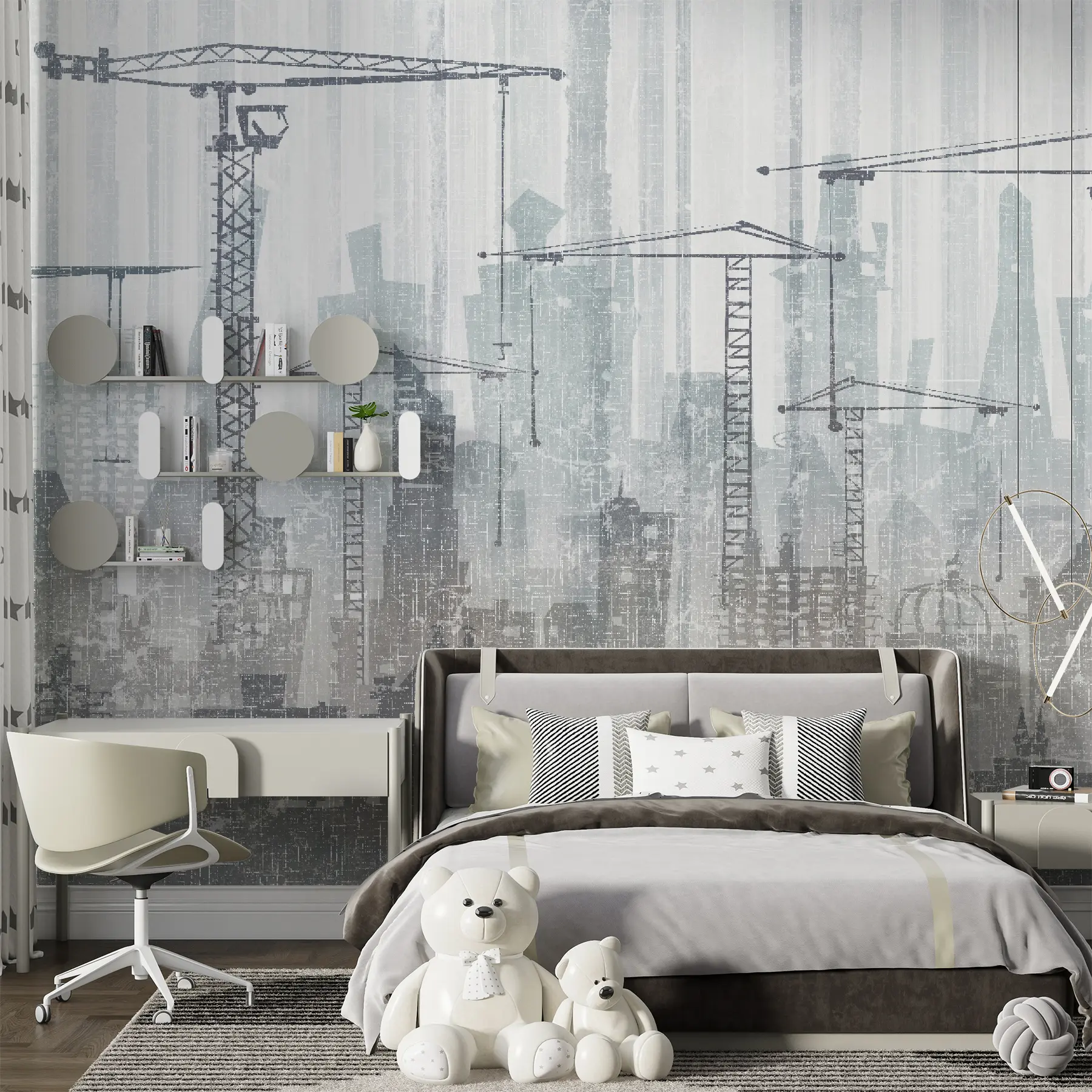 wall murals Construction u26287