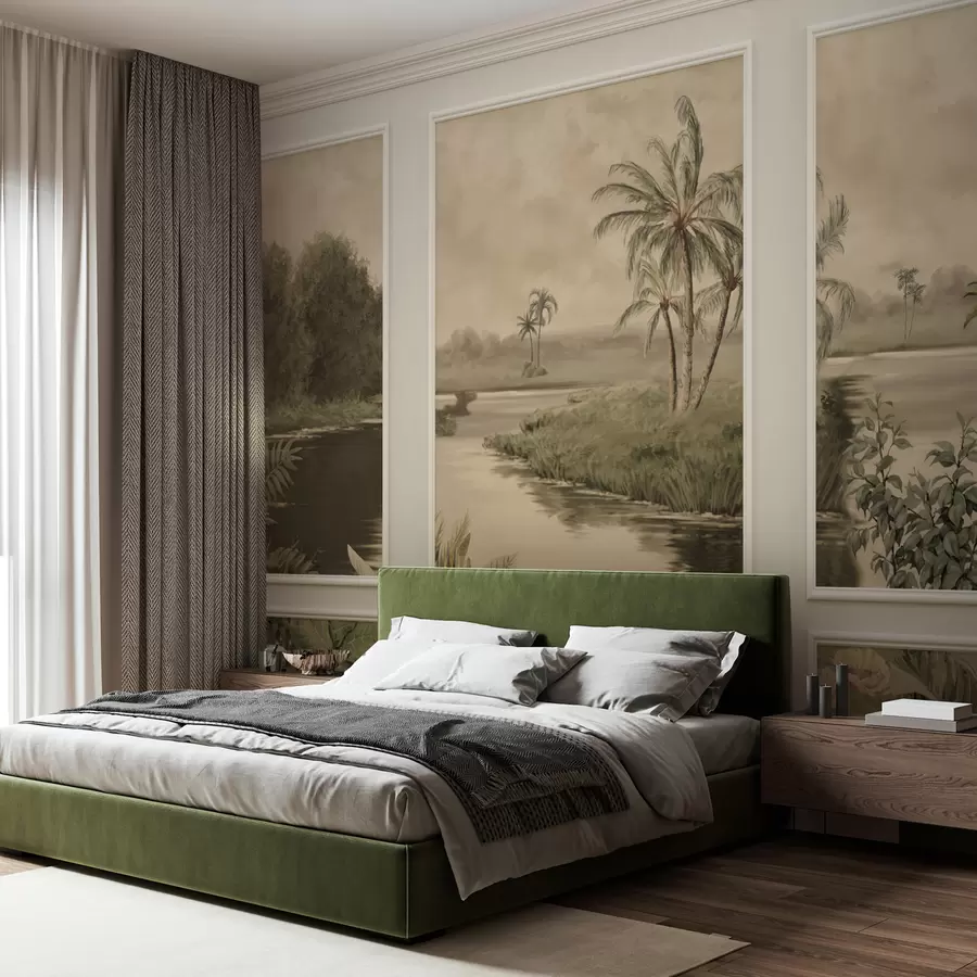wall murals Landscape moulding u98243