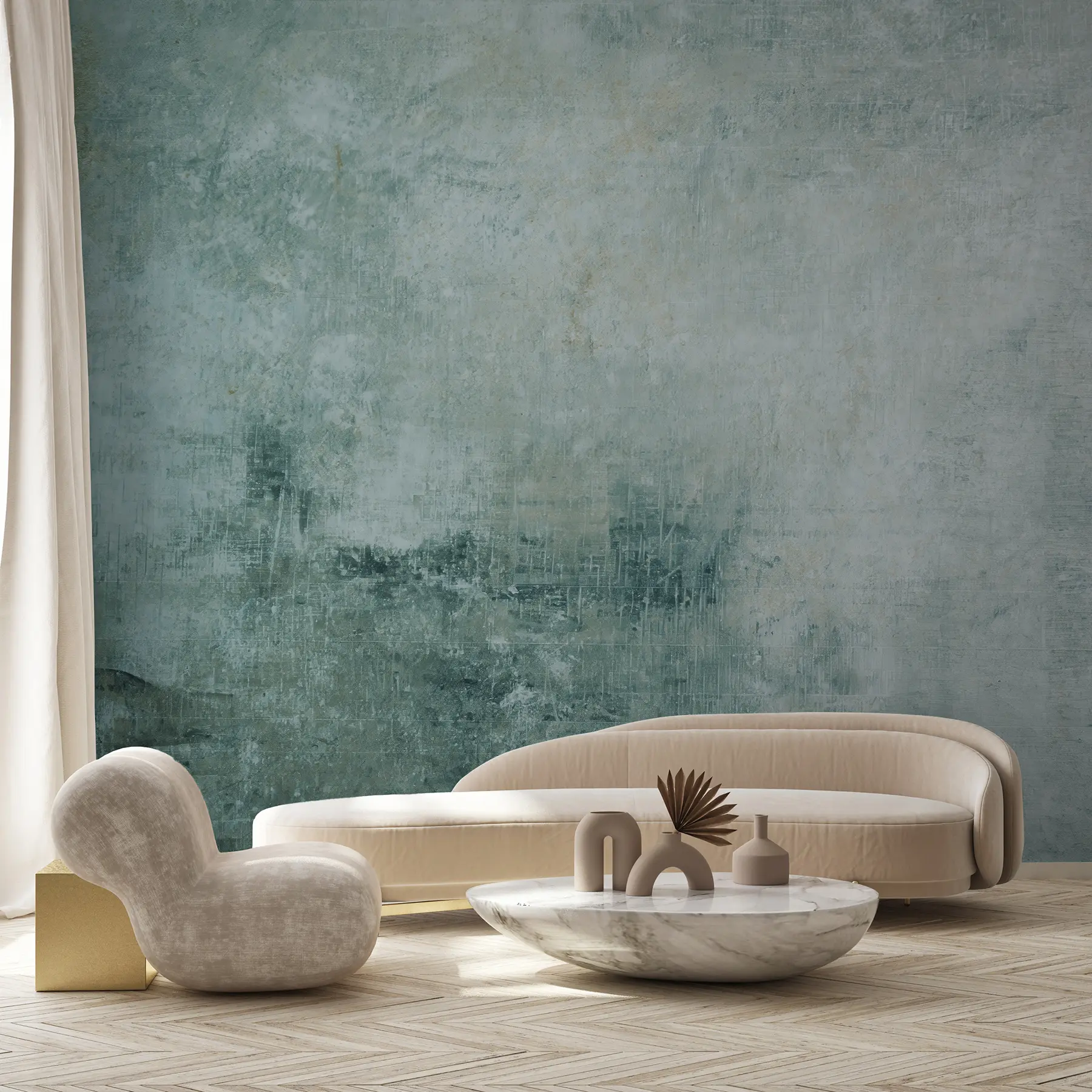 wall murals Concrete wall u47663v2