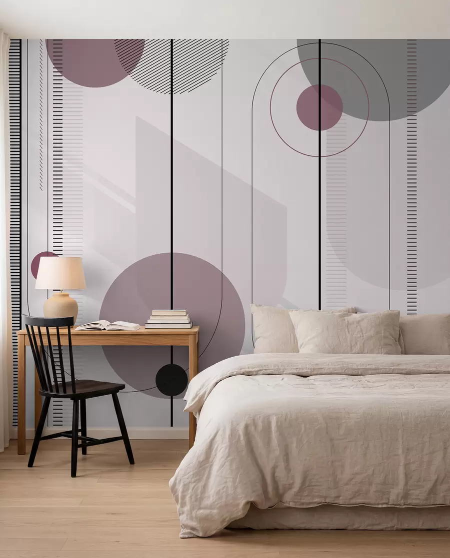 wall murals Geometric abstraction u95379v2