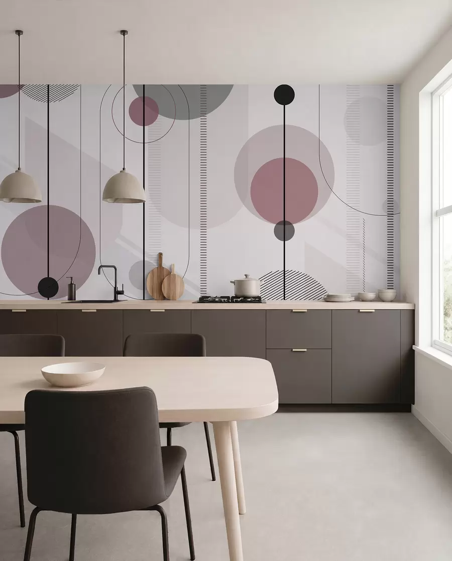 wall murals Geometric abstraction u95379v2