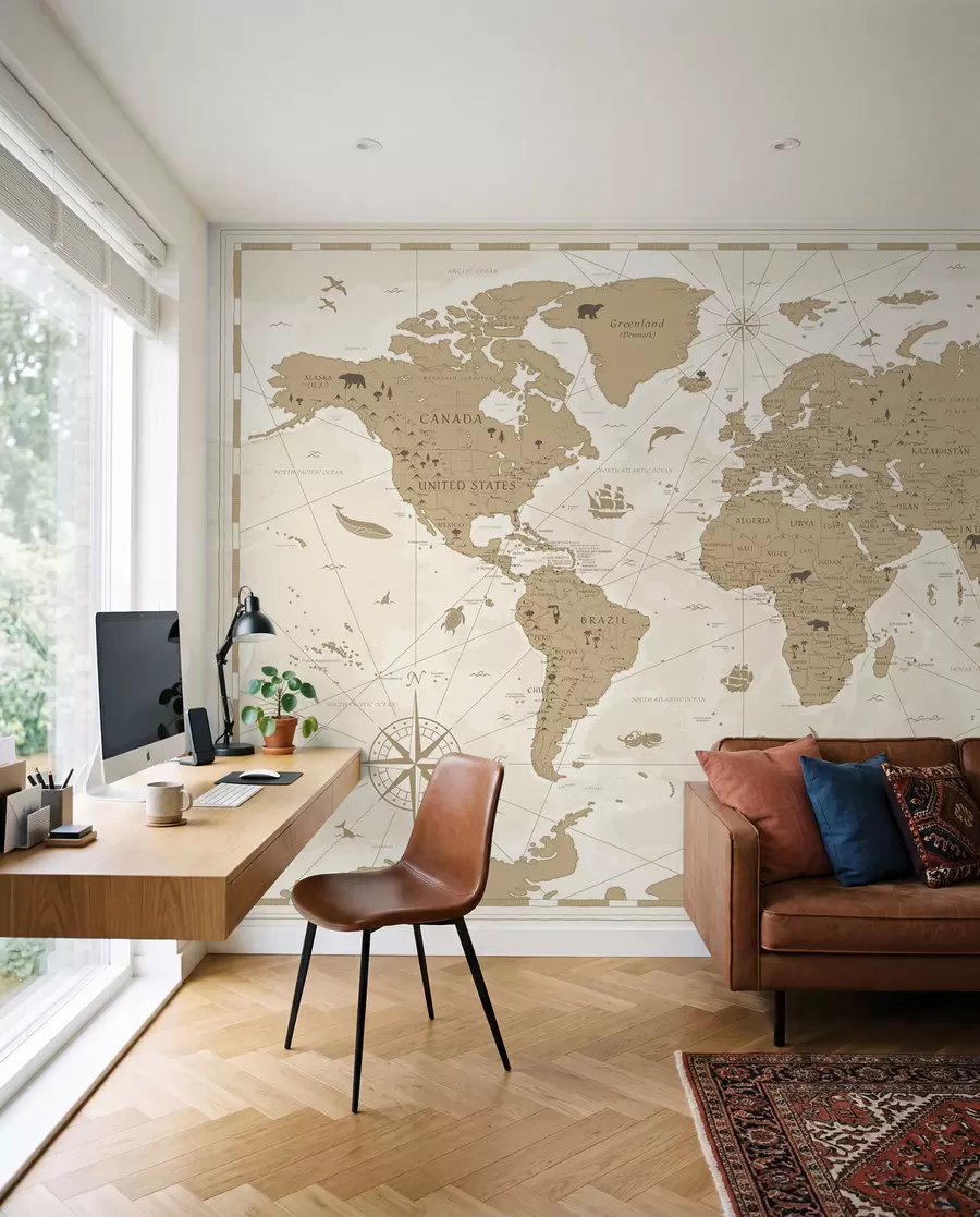 wall murals Voyager Atlas u99074