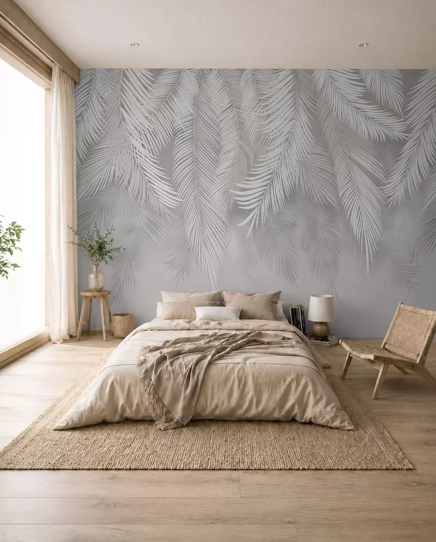 wall murals Dangling palm leaves u48556d2