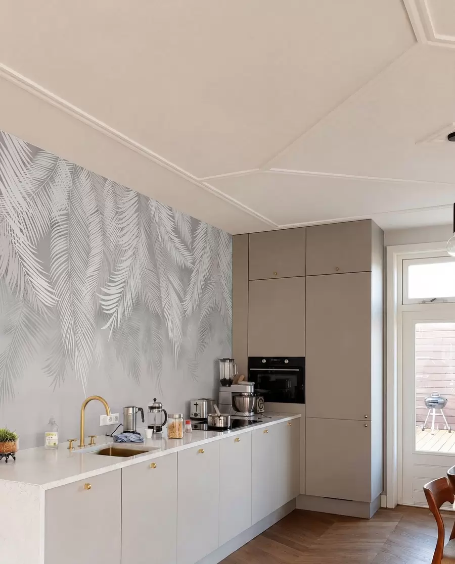 wall murals Dangling palm leaves u48556d2