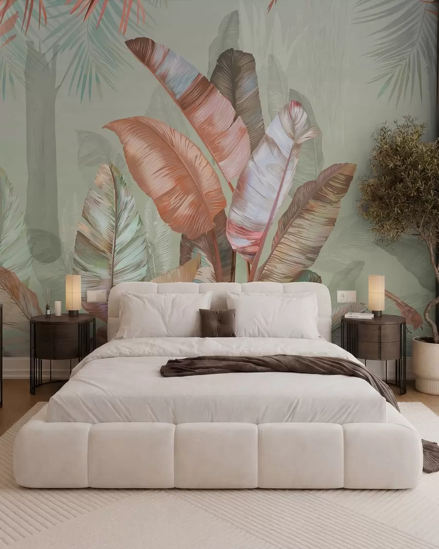 wall murals Tropics and poultry u50468v1d1