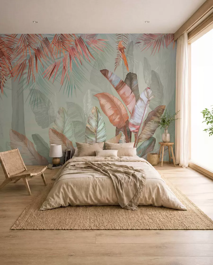 wall murals Tropics and poultry u50468v1d2