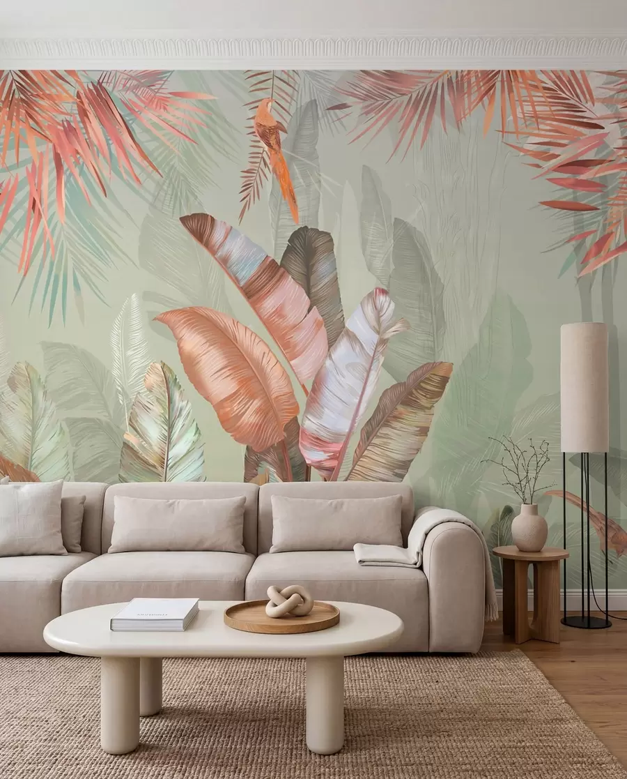 wall murals Tropics and poultry u50468v1d2