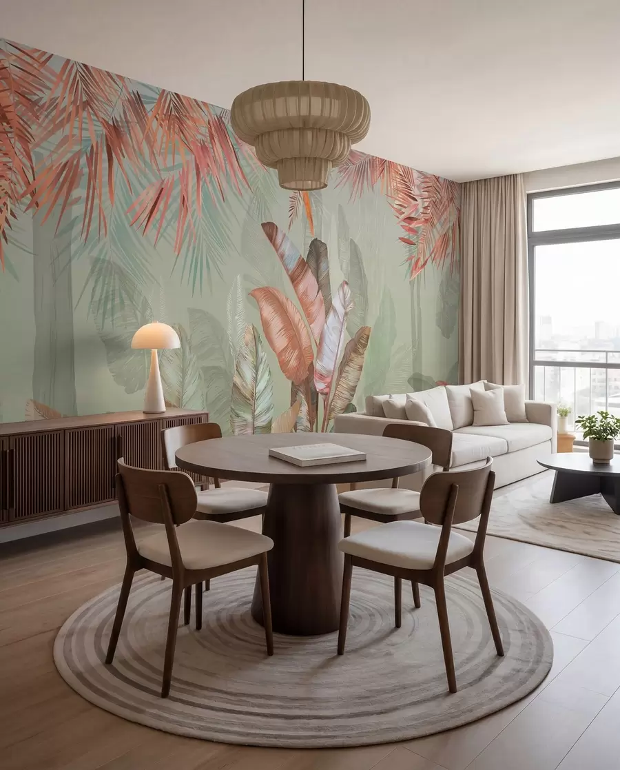wall murals Tropics and poultry u50468v1d2