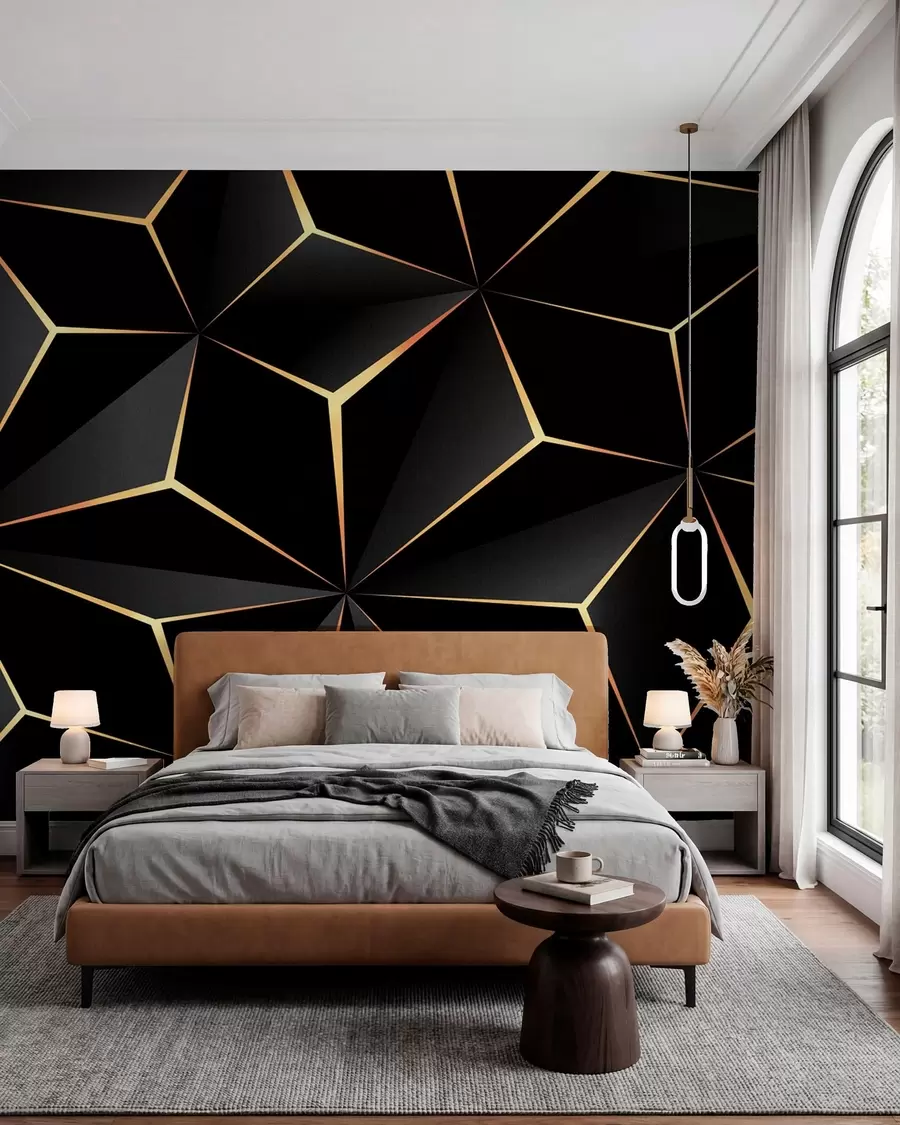 wall murals Black triangle u72104d2