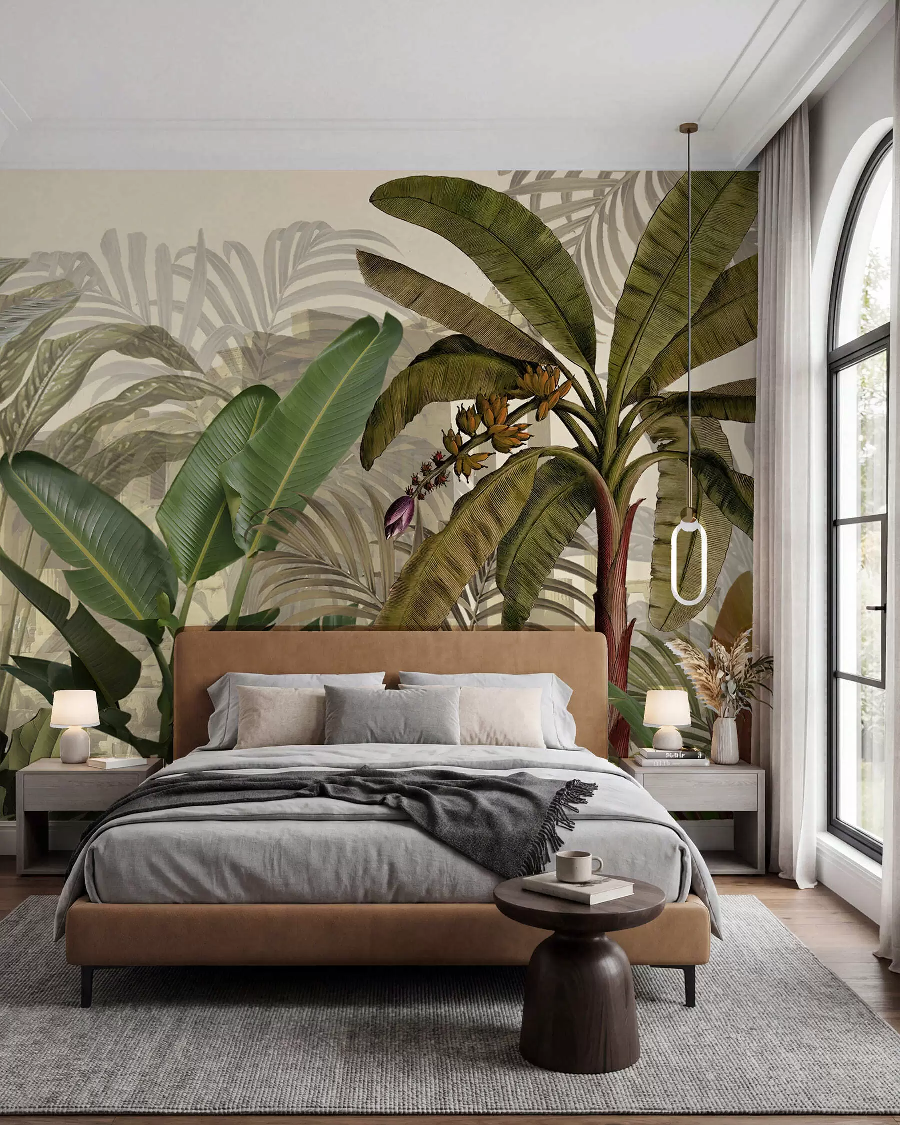 wall murals Tropical jungle and leaves u74748d1