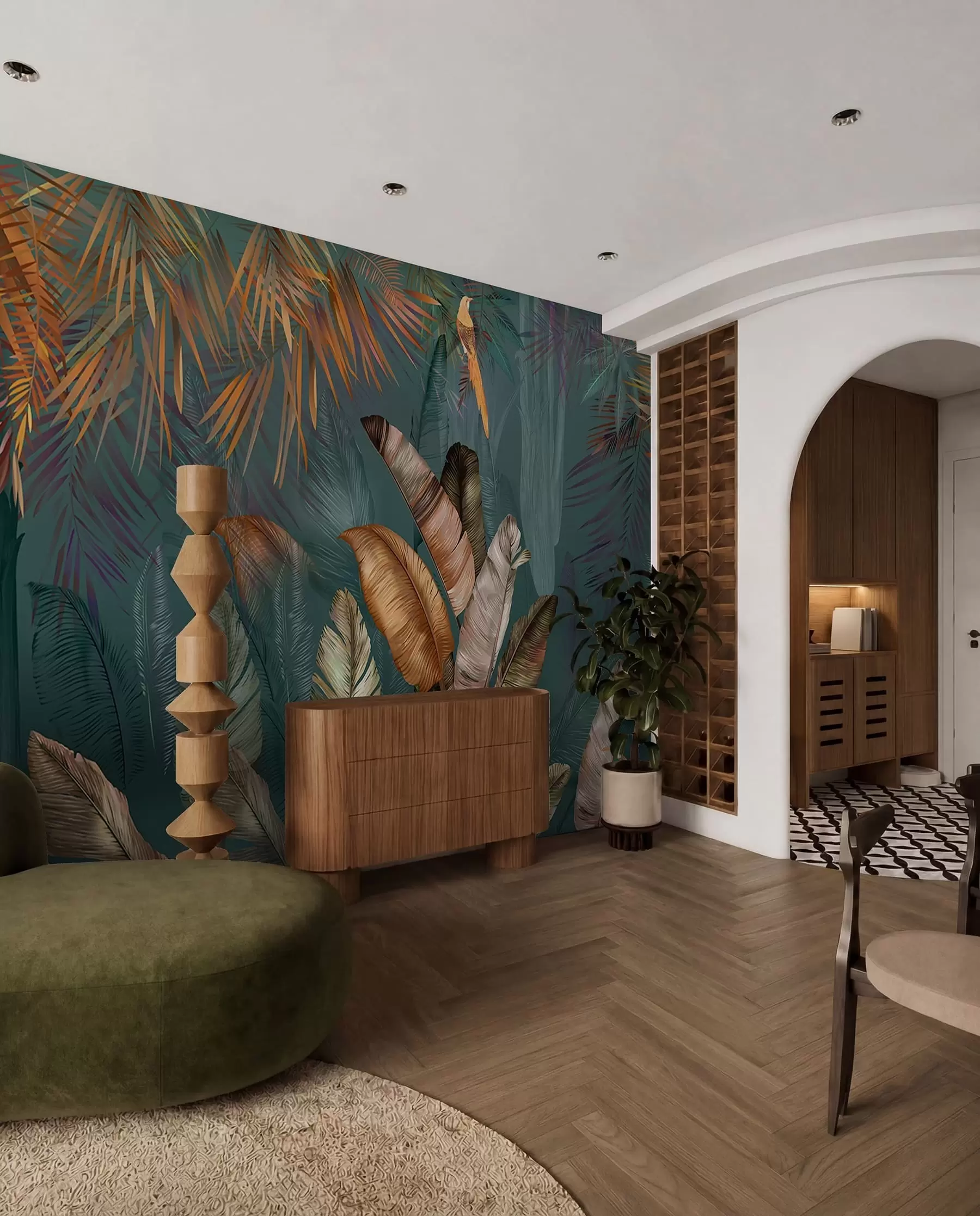 wall murals Leaves u50468d2