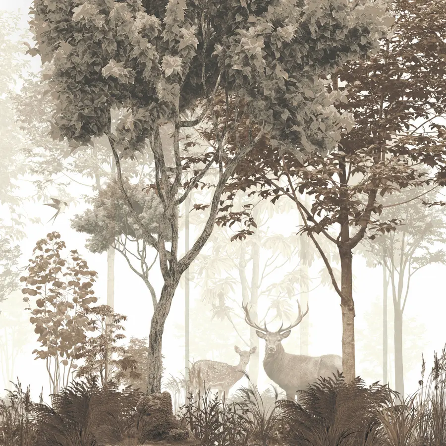 wall murals Magical forest u72134d1