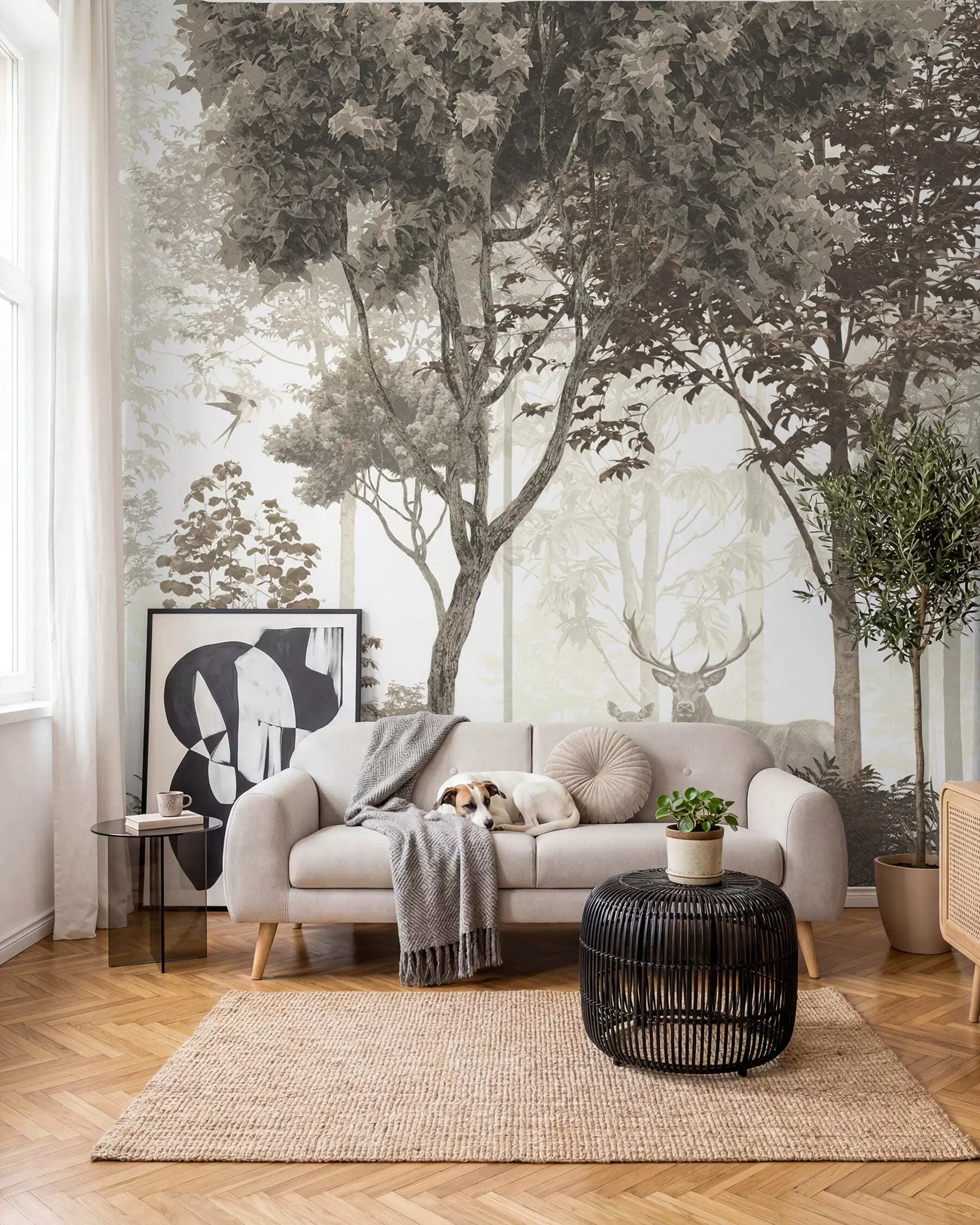 wall murals Magical forest u72134d1