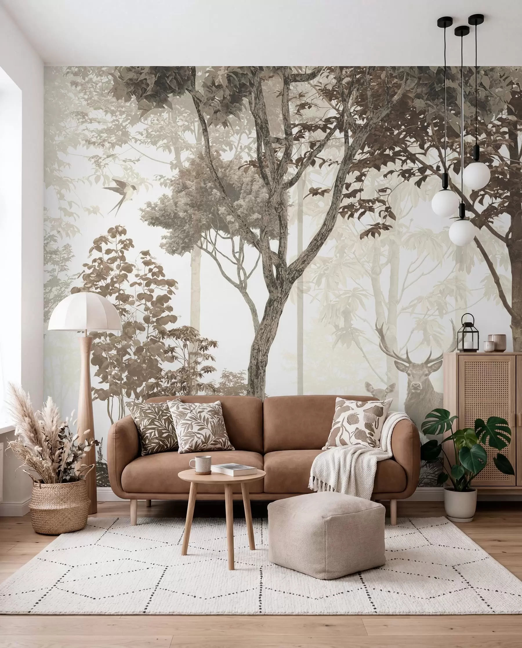 wall murals Magical forest u72134d1