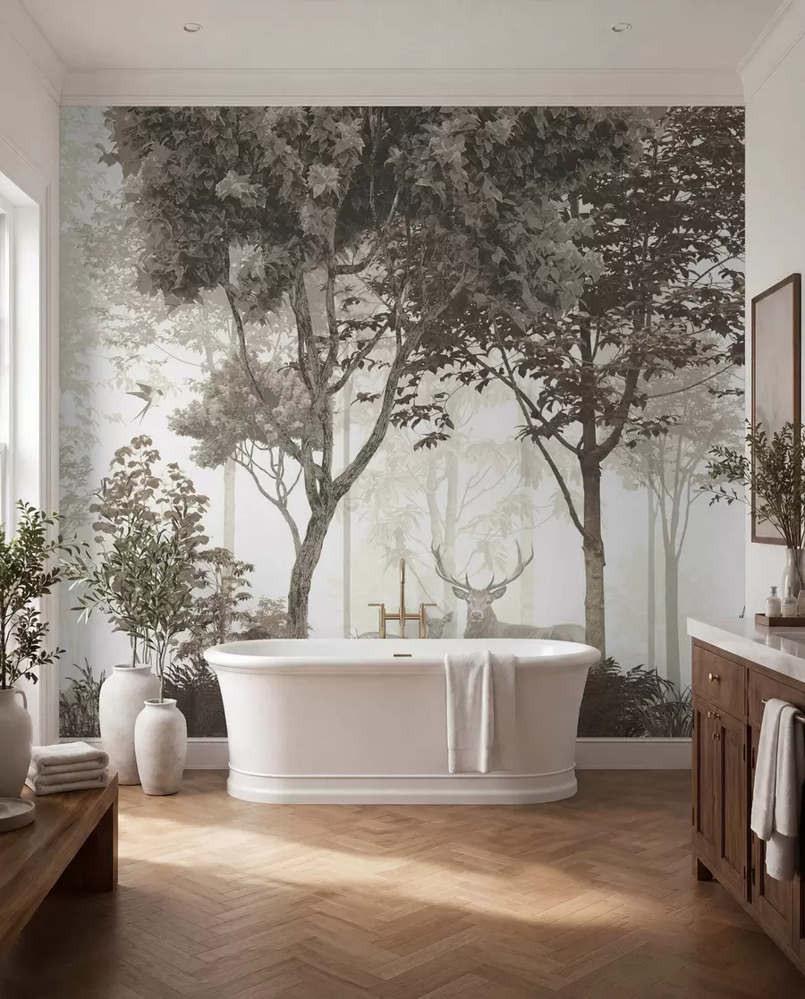 wall murals Magical forest u72134d1