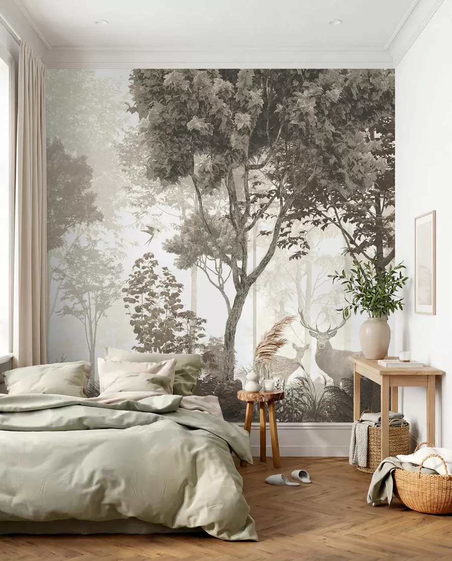 wall murals Magical forest u72134d3