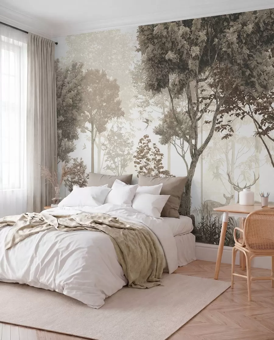 wall murals Magical forest u72134d3