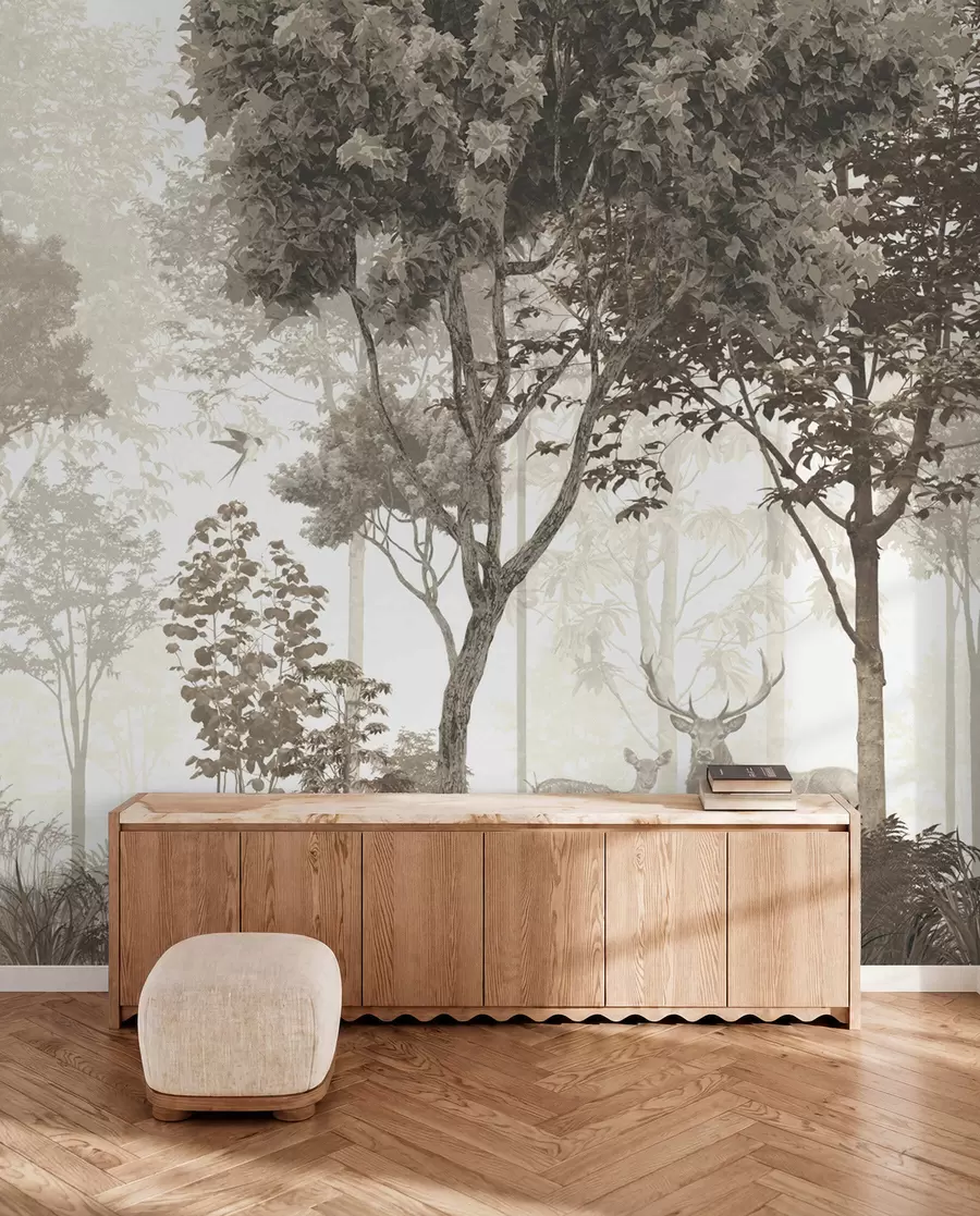 wall murals Magical forest u72134d3