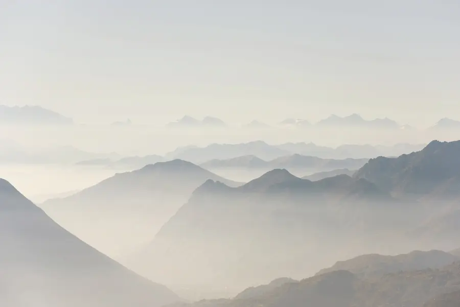 wall murals Landscape of dunes and mountains u99719