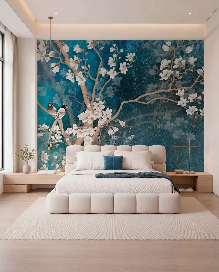 wall murals Flowering branches u12150d1