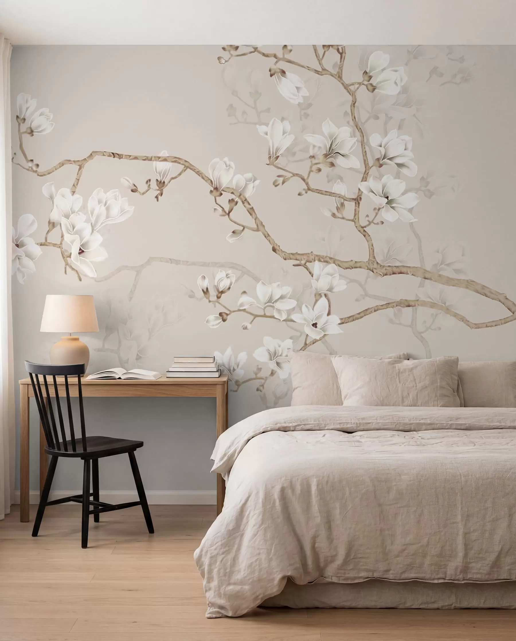 wall murals Magnolia tree in the garden u25842d1