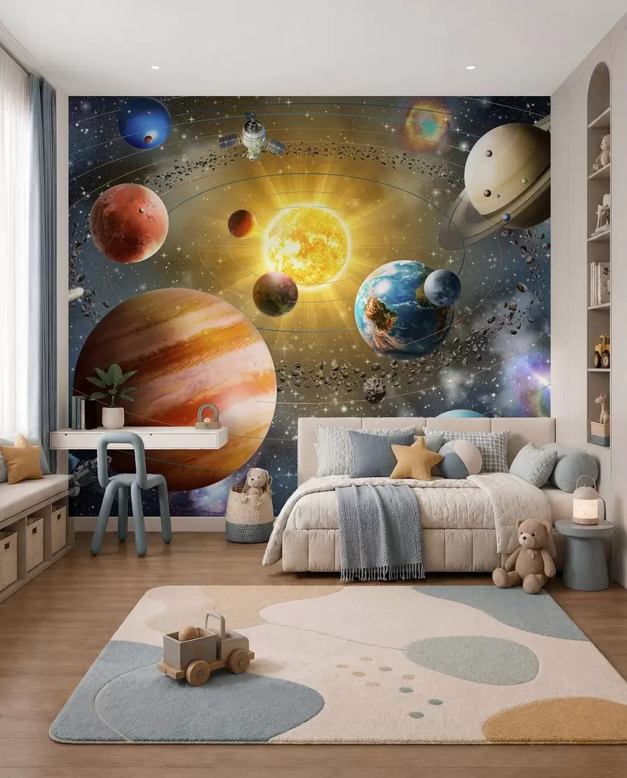 wall murals Journey among Planets II u97222d2